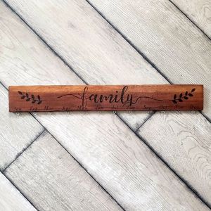 Handmade Wooden Hanging Sign